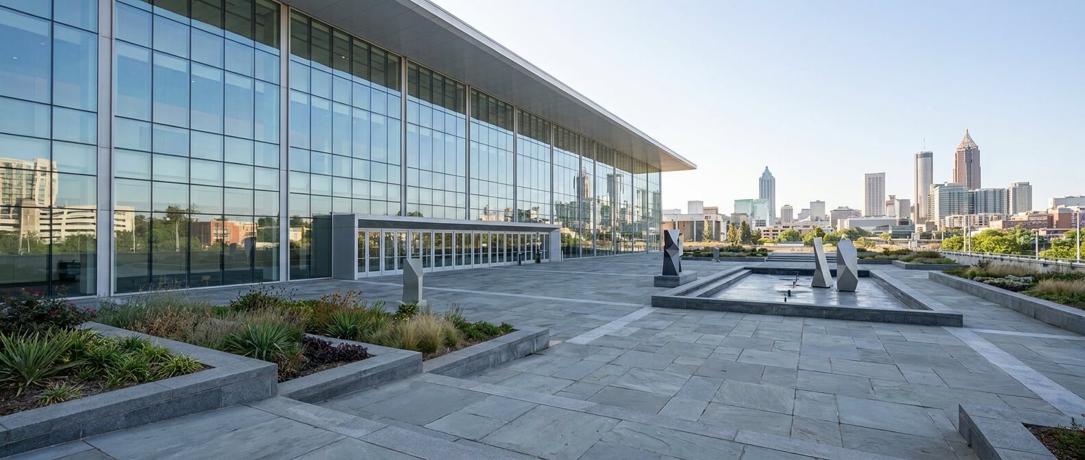 charter-bus-rental-atlanta-ga-convention-center-plaza
