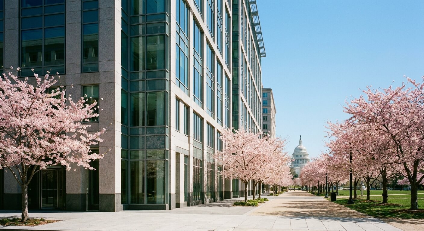 corporate-charter-bus-washington-dc-office-district