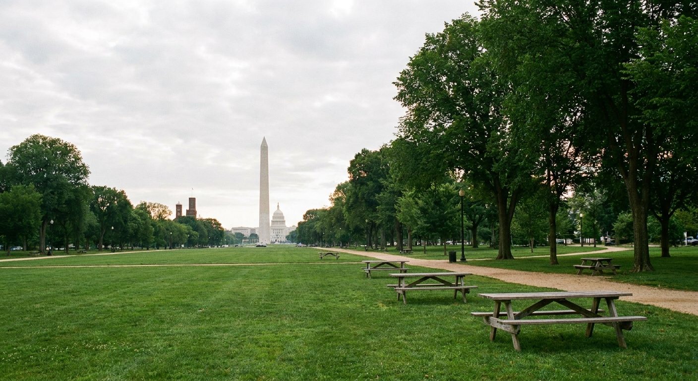 family-reunion-charter-bus-rental-washington-dc-park-picnic-area