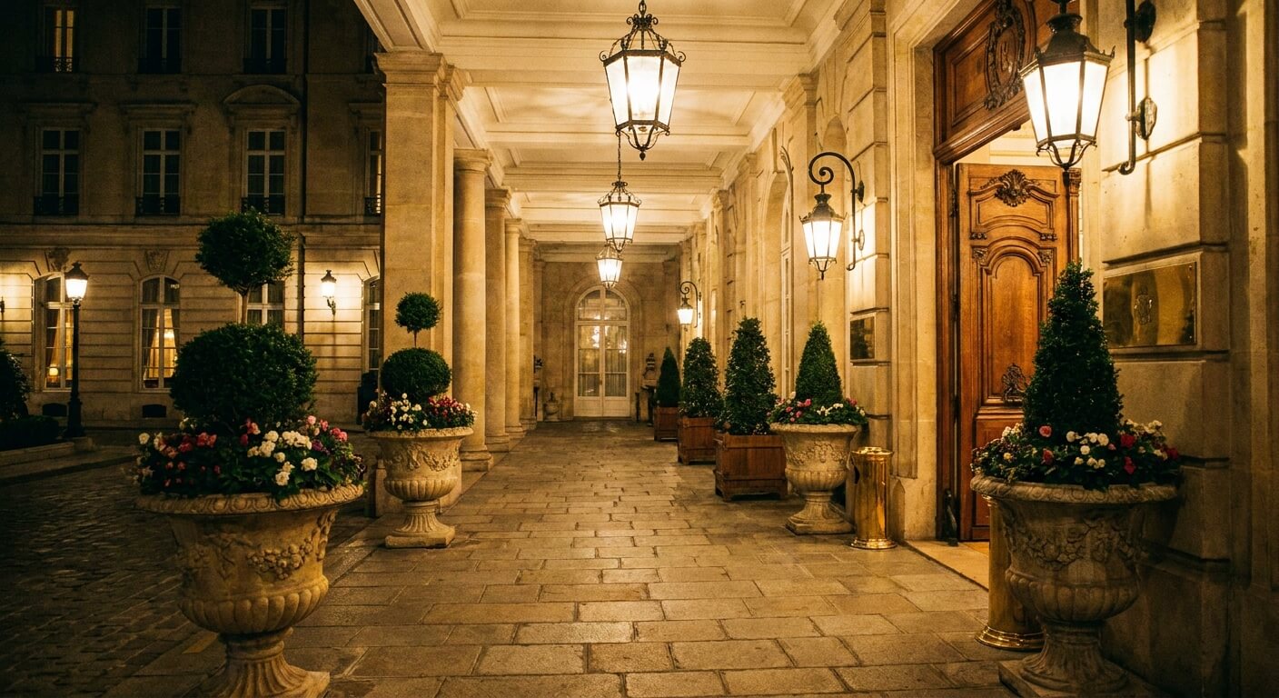 wedding-shuttle-bus-rental-washington-dc-hotel-pickup-entrance