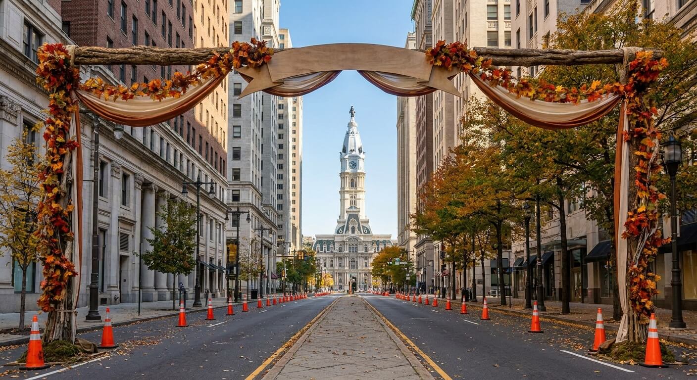 charter-bus-rental-for-philadelphia-marathon-closed-street