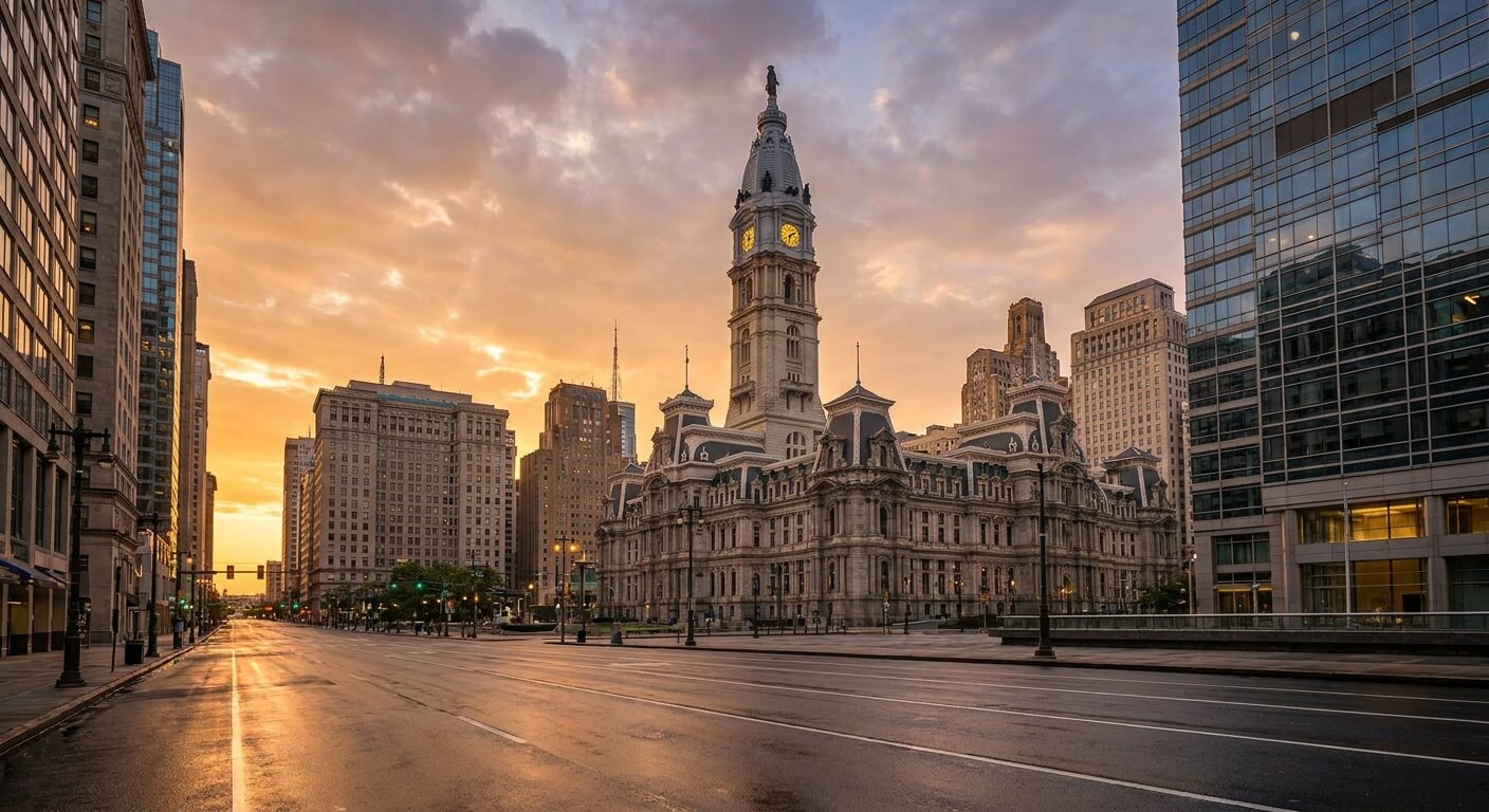 philadelphia-flower-show-group-bus-trip-city-skyline