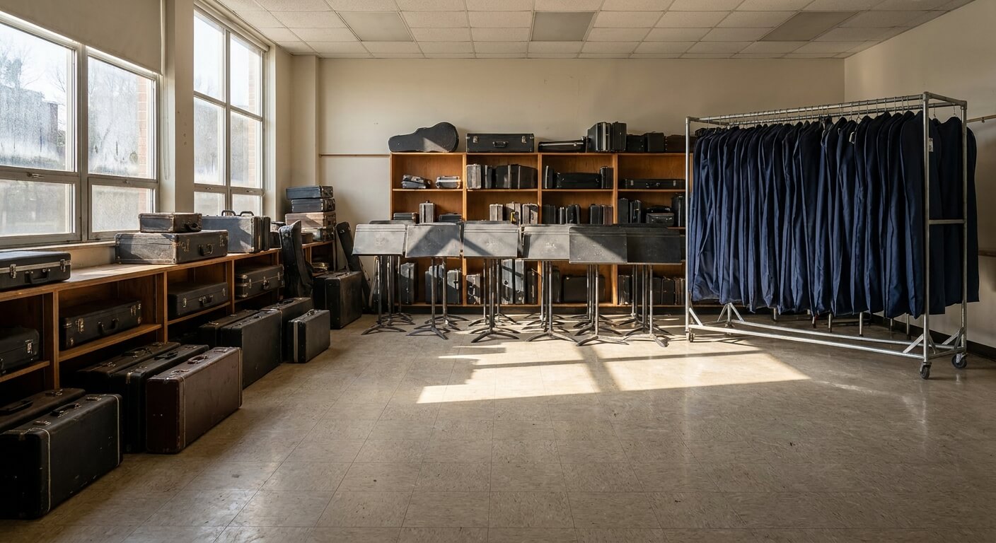 marching-band-bus-rental-instrument-storage-room