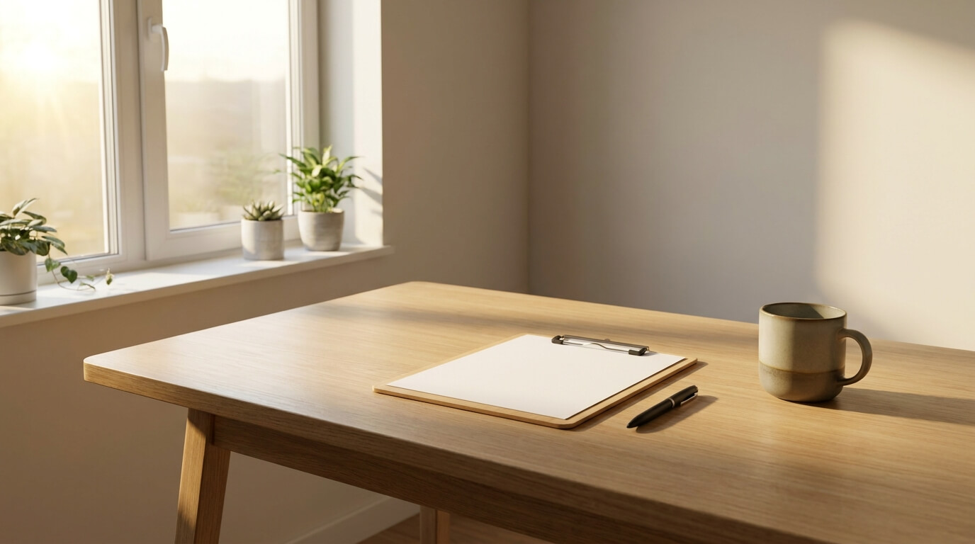 estimate-charter-bus-headcount-clipboard-on-desk